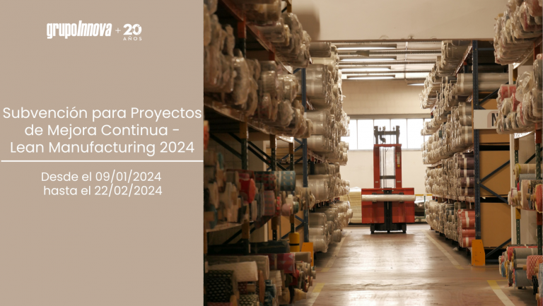 Ayudas Lean Manufacturing 2024